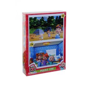 Laço Kids Cocomelon 2 İn 1 36 Parça Çocuklar İçin Puzzle