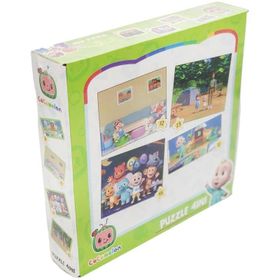 Laço Kids Cocomelon 4 in 1 3 Yaş Üstü Çocuklar İçin Eğitici Puzzle
