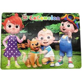 Laço Kids Cocomelon Büyük Yer 24 Parça Çocuklar İçin Eğitici Puzzle