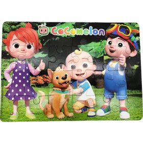 Laço Kids Cocomelon Büyük Yer 24 Parça Çocuklar İçin Eğitici Puzzle