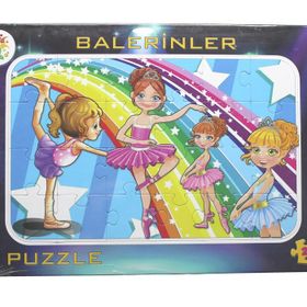 Laço Kids Frame Balerinler Puzzle
