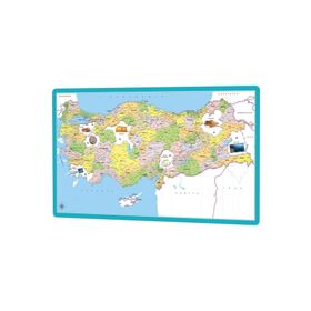 Laço Kids Il Sınırlarına Göre Kesilmiş Eğitici Türkiye Siyasi Haritası Puzzle