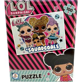 Laço Kids L.O.L Bebekler 100 Parça Puzzle Eğitici Oyuncak Puzzle
