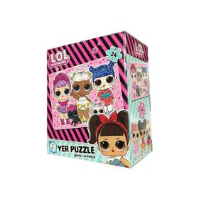 Laço Kids L.O.L Surprise Dev Yer 24 Parça 50x70 cm Puzzle
