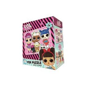 Laço Kids L.O.L Surprise Dev Yer 24 Parça 50x70 cm Puzzle