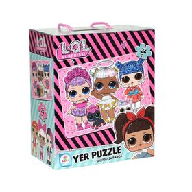 Laço Kids L.O.L Surprise Dev Yer 24 Parça 50x70 cm Puzzle