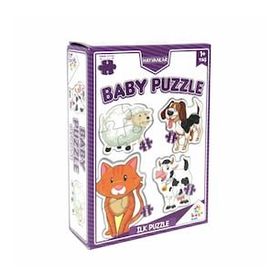 Laço Kids LC7224 Baby Puzzle - Hayvanlar / 2+3+4+5 Parça Puzzle
