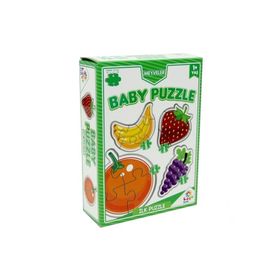 Laço Kids LCBYB002 Baby Puzzles - Meyveler / 2+2+3+4 Parça Puzzle