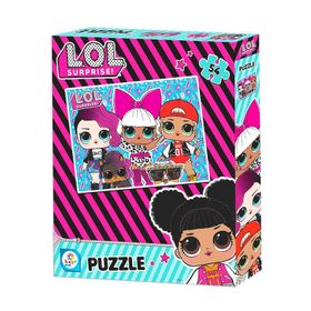 Laço Kids Lol 54 Parça Kutu Puzzle