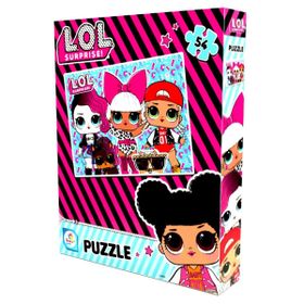 Laço Kids Lol 54 Parça Kutu Puzzle