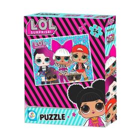 Laço Kids Lol 54 Parça Kutu Puzzle