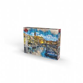Laço Kids Martigues Kasabası 500 Parça Puzzle