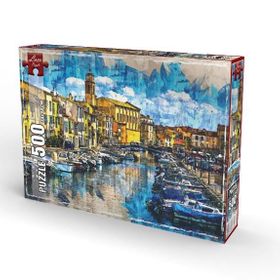 Laço Kids Martigues Kasabası 500 Parça Puzzle