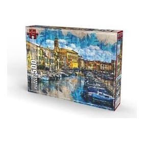 Laço Kids Martigues Kasabası 500 Parça Puzzle
