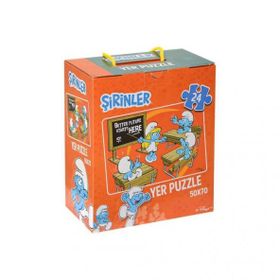 Laço Kids Şirinler 24 Parça Yer Puzzle