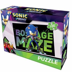 Laço Kids SO7875 Sonic 100 Parça Kutu Puzzle