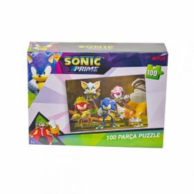 Laço Kids SO7908 Sonic 100 Parça Puzzle