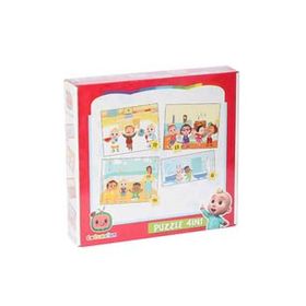 Laço Kids-Utku Oyuncak CO7899 Cocomelon 4 in 1 Puzzle