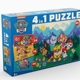 Laço Kids-Utku Oyuncak PW7931 Paw Patrol 4 in 1 Puzzle