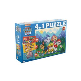Laço Kids-Utku Oyuncak PW7931 Paw Patrol 4 in 1 Puzzle