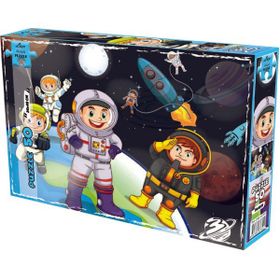 Laço Kids Uzay Yolculuğu 50 Parça Kutu Puzzle