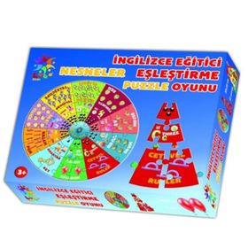 Laço LC020 Kids Eşleştirme Oyunu Gülen Meyveler Puzzle