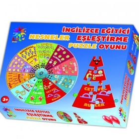 Laço LC020 Kids Eşleştirme Oyunu Gülen Meyveler Puzzle