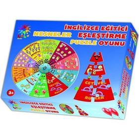 Laço LC021 Kids Eşleştirme Oyunu Nesneler Puzzle