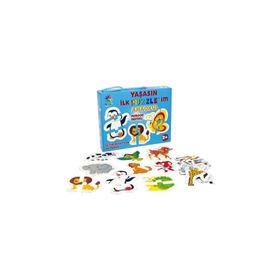 Laço LC080 Anaokul Şirin Hayvan 48 Parça Puzzle