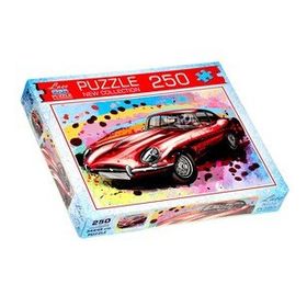 Laço LC7194 Jaguar Kırmızı Araba 250 Parça Puzzle