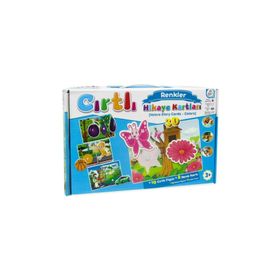 Laço LC7207 Cırtlı Hikaye Kartları Renkler