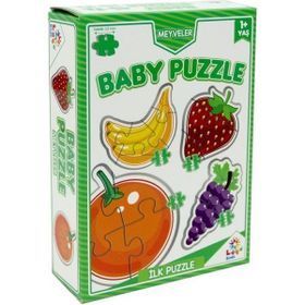 Laço LC7227 Baby Puzzle Meyveler İlk Puzzle