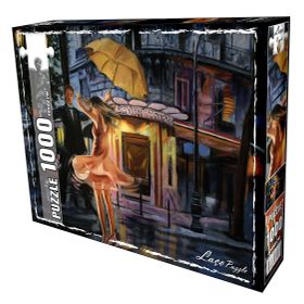 Laço LC7273 Sokakta Dans Eden Sevgililer Sokakta Aşk 1000 Parça Puzzle