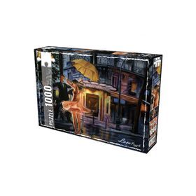Laço LC7273 Sokakta Dans Eden Sevgililer Sokakta Aşk 1000 Parça Puzzle