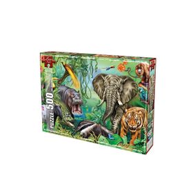 Laço LC7313 Yağmur Ormanı 500 Parça Puzzle