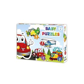 Laço Lcbyb003 Eğitici Baby Taşıtlar Puzzle