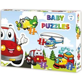 Laço Lcbyb003 Eğitici Baby Taşıtlar Puzzle