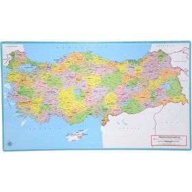 Laço LCSH001 Siyasi Harita Çerçeveli Puzzle