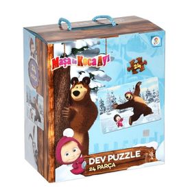 Laço Maşa İle Koca Ayı 24 Parça Dev Puzzle