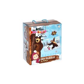 Laço Maşa İle Koca Ayı 24 Parça Dev Puzzle