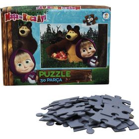 Laço Maşa İle Koca Ayı 30 Parça Puzzle