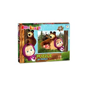 Laço Maşa İle Koca Ayı 30 Parça Puzzle