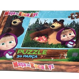 Laço Maşa İle Koca Ayı 30 Parça Puzzle