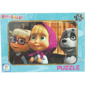 Laço Maşa Koca Ayı 24 Parça Puzzle