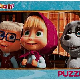 Laço Maşa Koca Ayı 24 Parça Puzzle