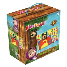 Laço Maşa Koca Ayı 24 Parça Puzzle
