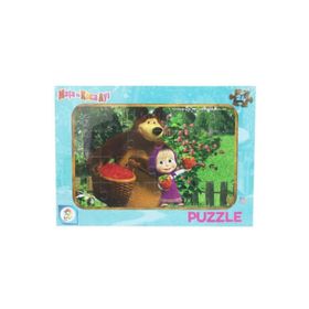 Laço MS7537 Maşa Koca Ayı 24 Parça Puzzle