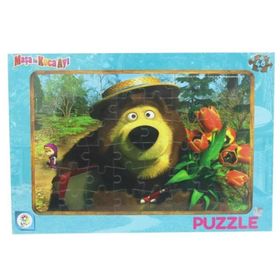 Laço MS7538 Maşa Koca Ayı 48 Parça Frame Puzzle