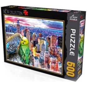 Laço Muhabbet Kuşları 500 Parça Puzzle