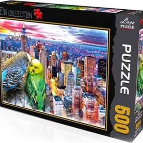 Laço Muhabbet Kuşları 500 Parça Puzzle